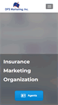 Mobile Screenshot of dfs-marketing.com